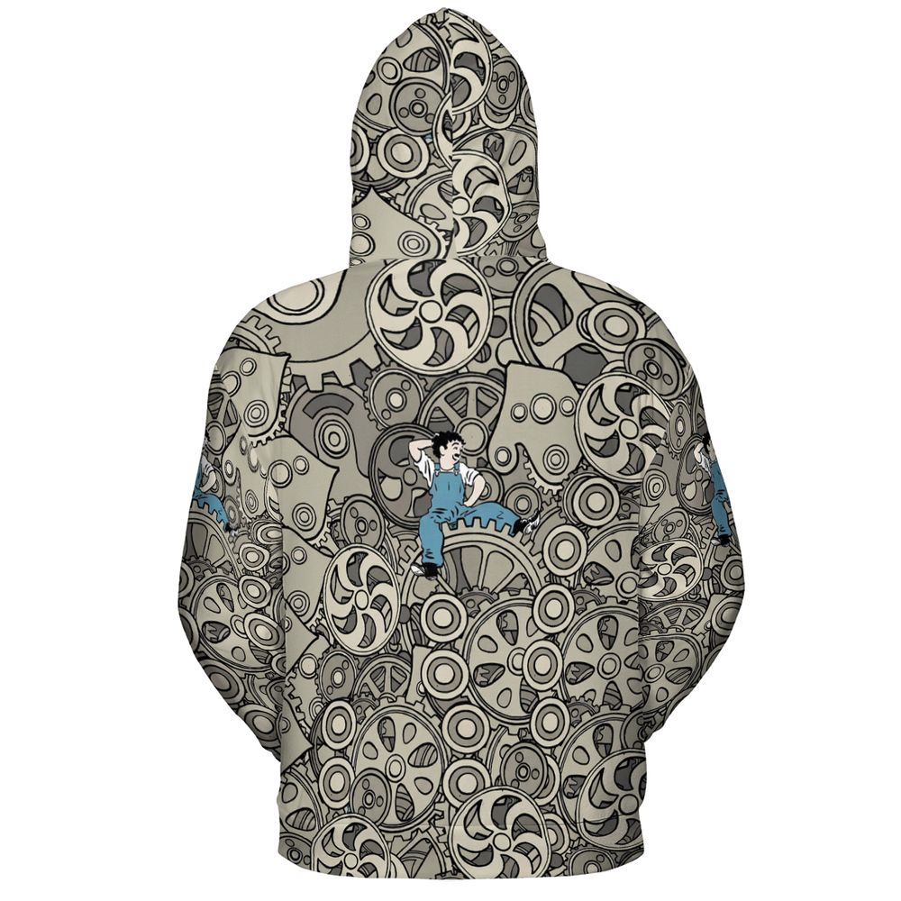 All-over Print Hoodie - - 4