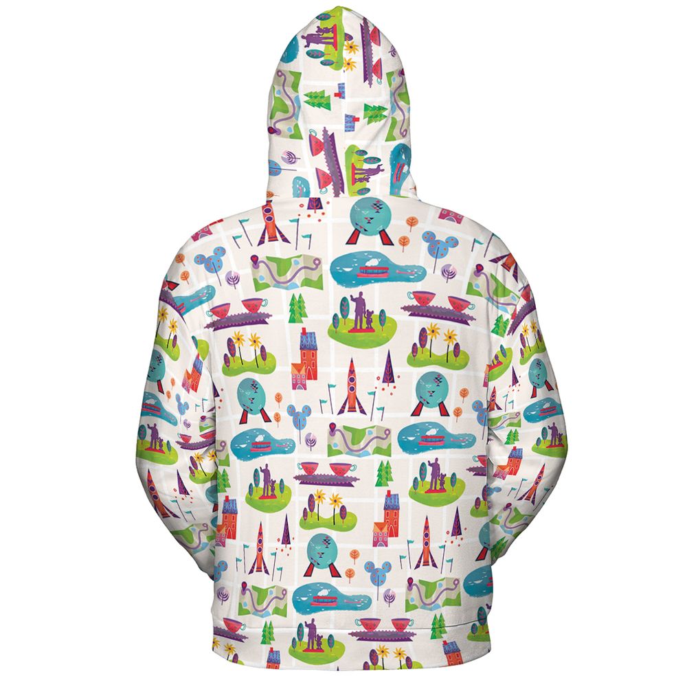 All-over Print Hoodie - VAYCXMNZ - - 4