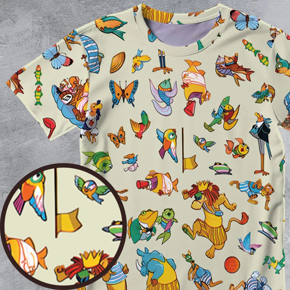 All-Over Print Unisex T-Shirt - MKRW7J7E
