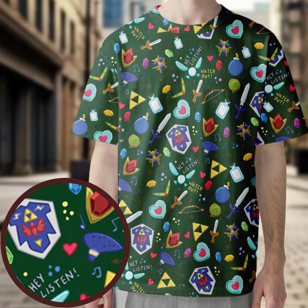 All-Over Print Unisex T-Shirt - CGBKJUCB