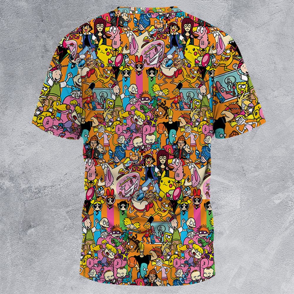 All-Over Print Unisex T-Shirt - RWTB5REM - - 4