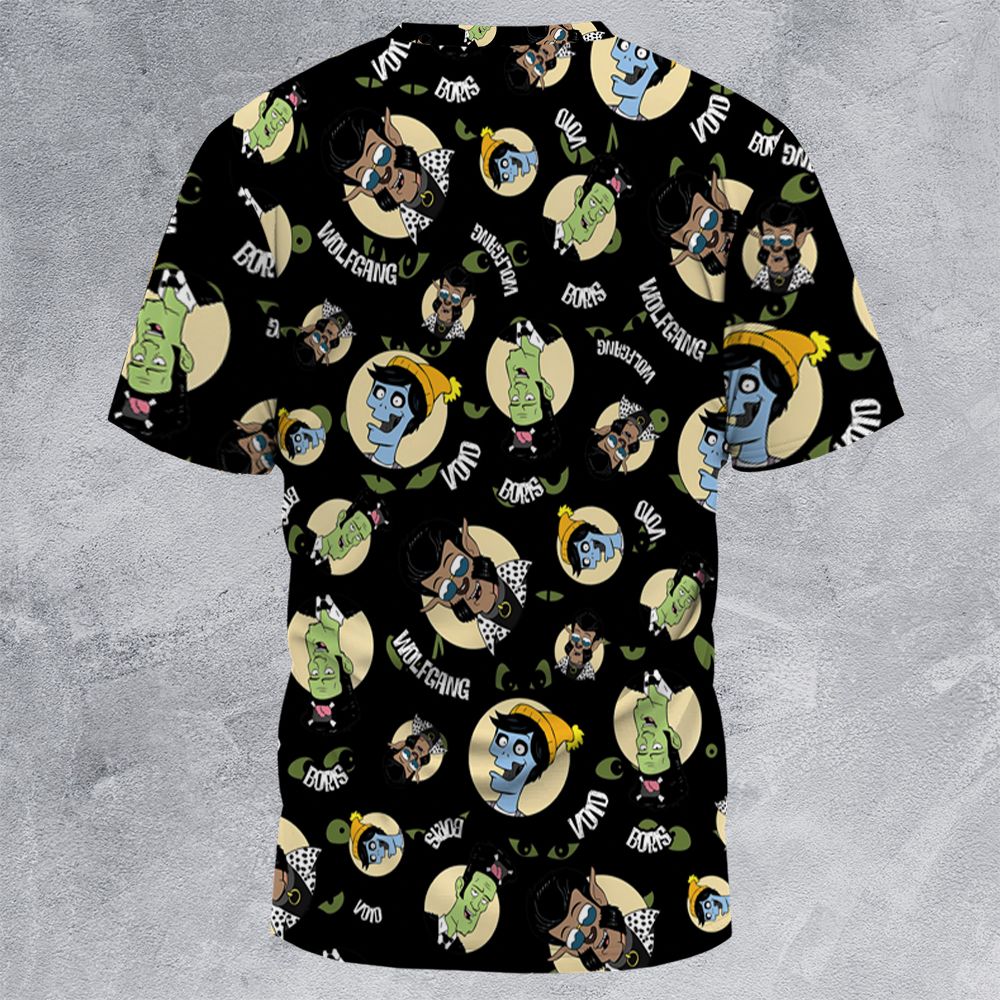 All-Over Print Unisex T-Shirt - A96V8QEE - - 4