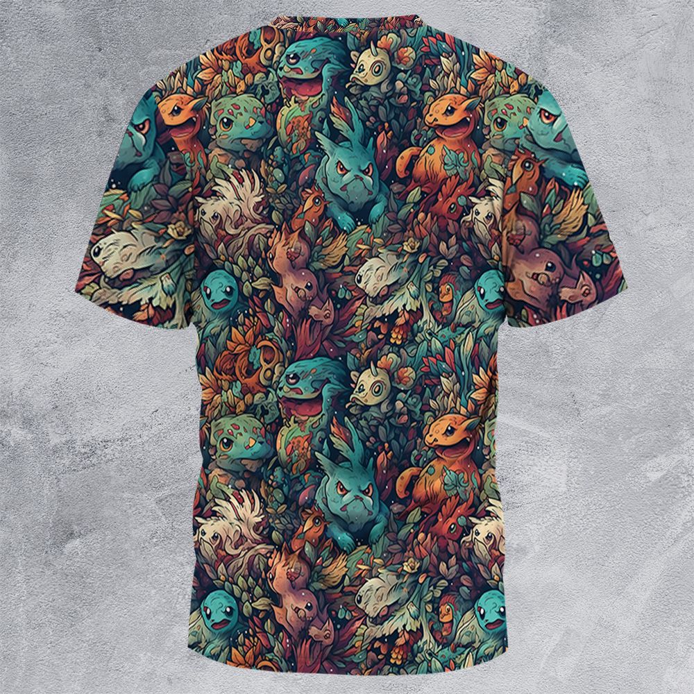 All-Over Print Unisex T-Shirt - TS562DH1 - - 4