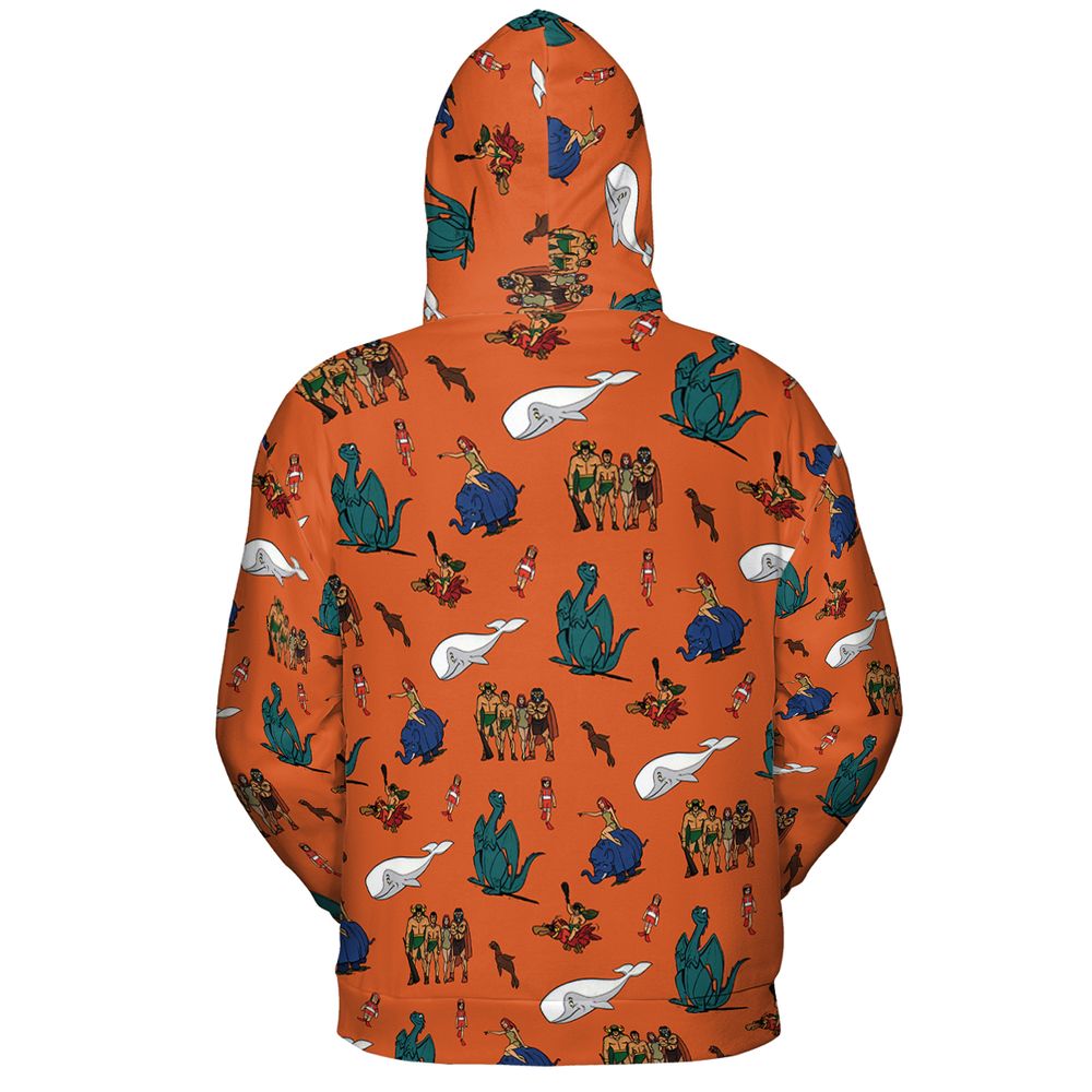 All-over Print Hoodie - HXF7X4RA - - 4