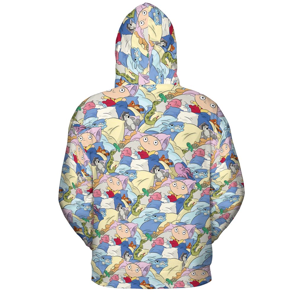 All-over Print Hoodie - FGCXMBEW - - 4