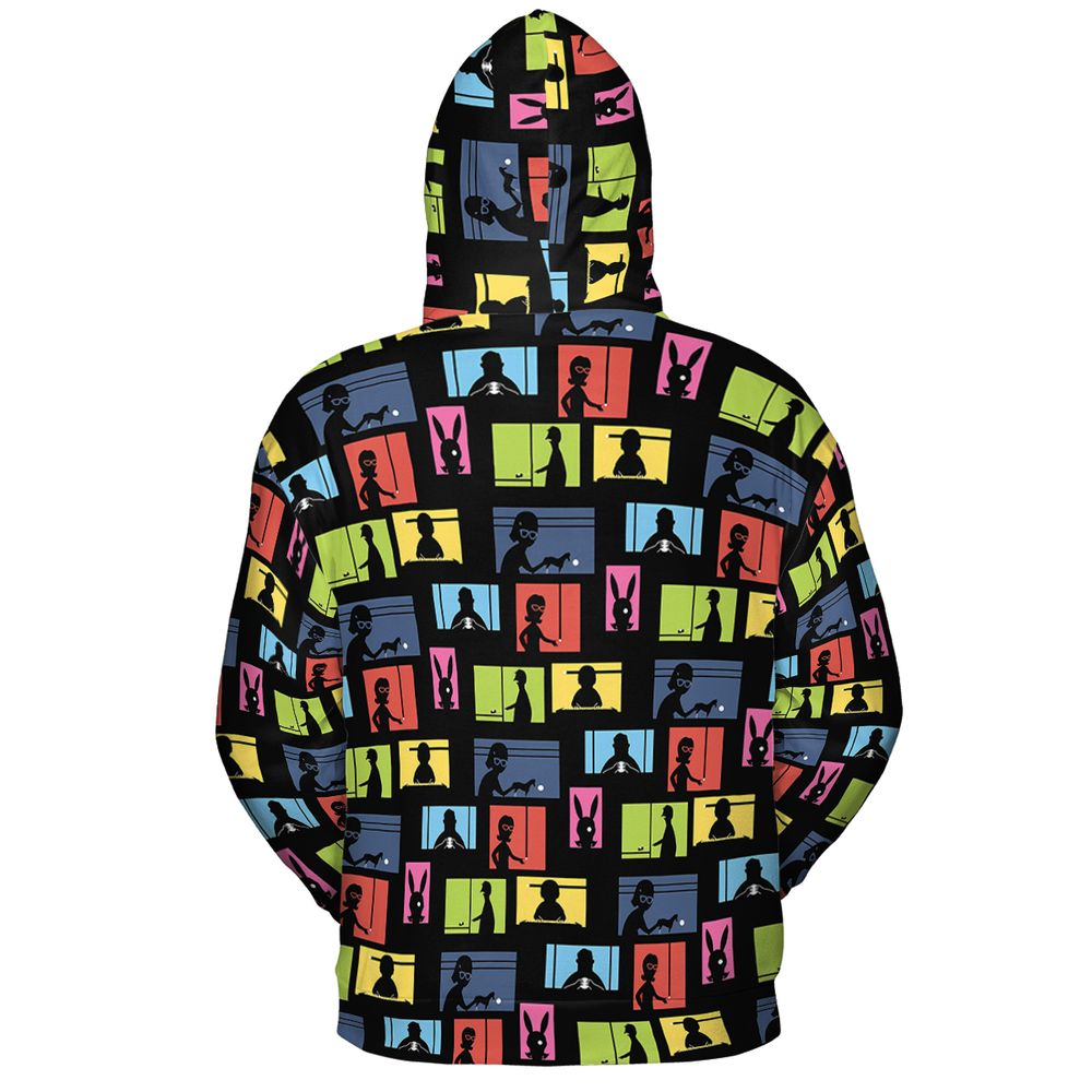All-over Print Hoodie - ZBH2SNUJ - - 4