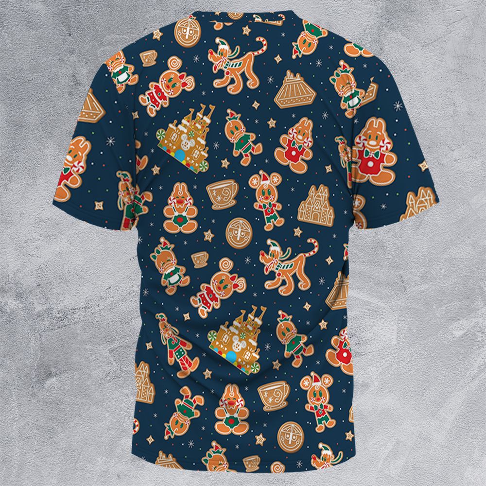 All-Over Print Unisex T-Shirt - 6BL25GSP - - 4