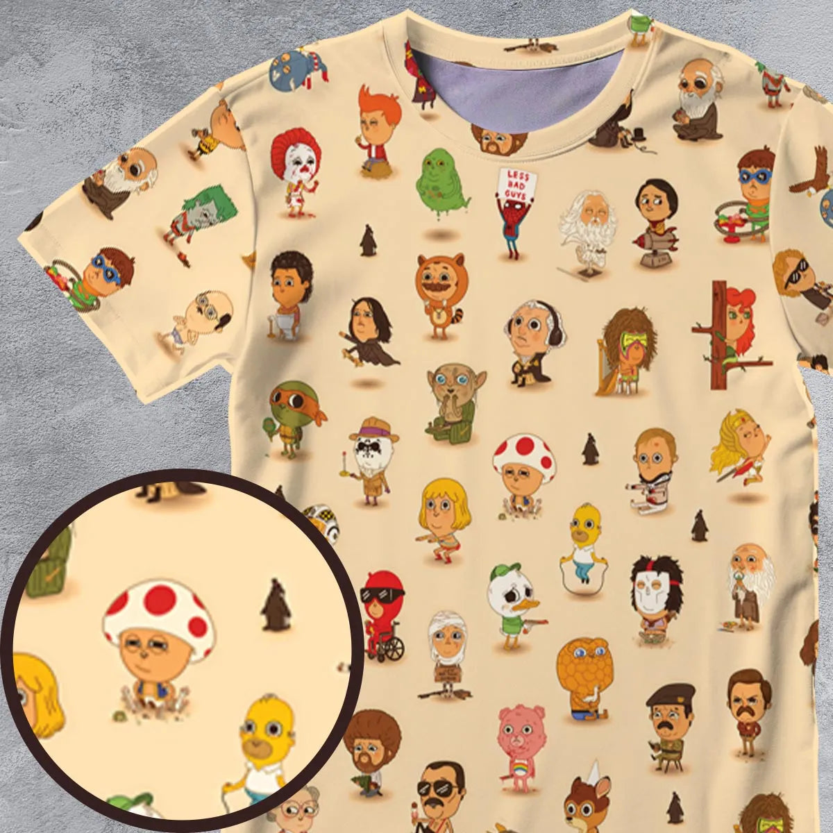 All-Over Print Unisex T-Shirt - CX2V5KB9