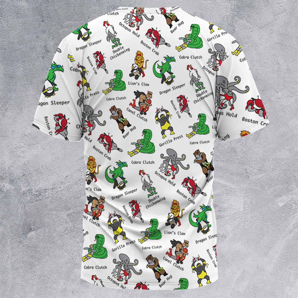 All-Over Print Unisex T-Shirt - W4H5AMU3 - - 4