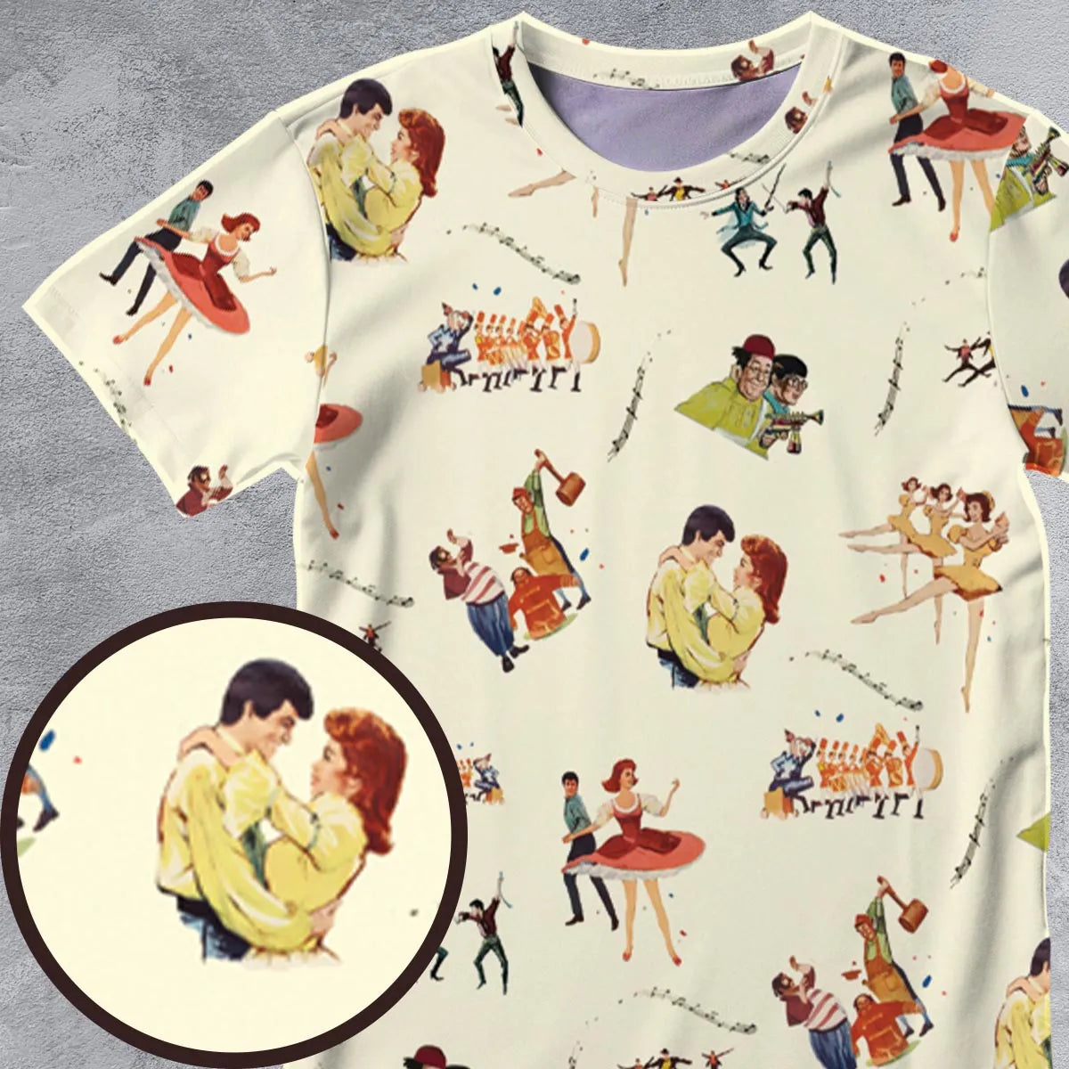 All-Over Print Unisex T-Shirt - B97LUF9Y