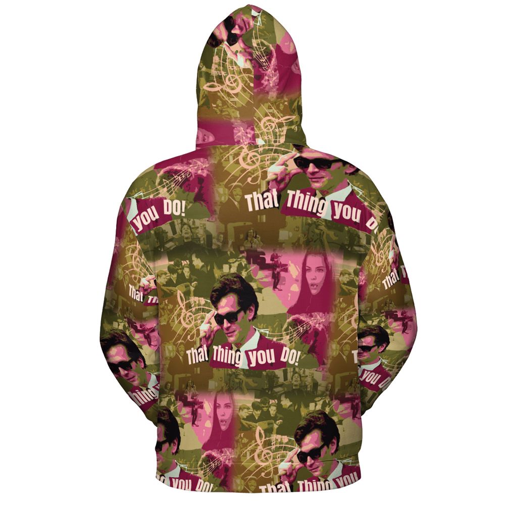 All-over Print Hoodie - W1RTYV1T - - 4