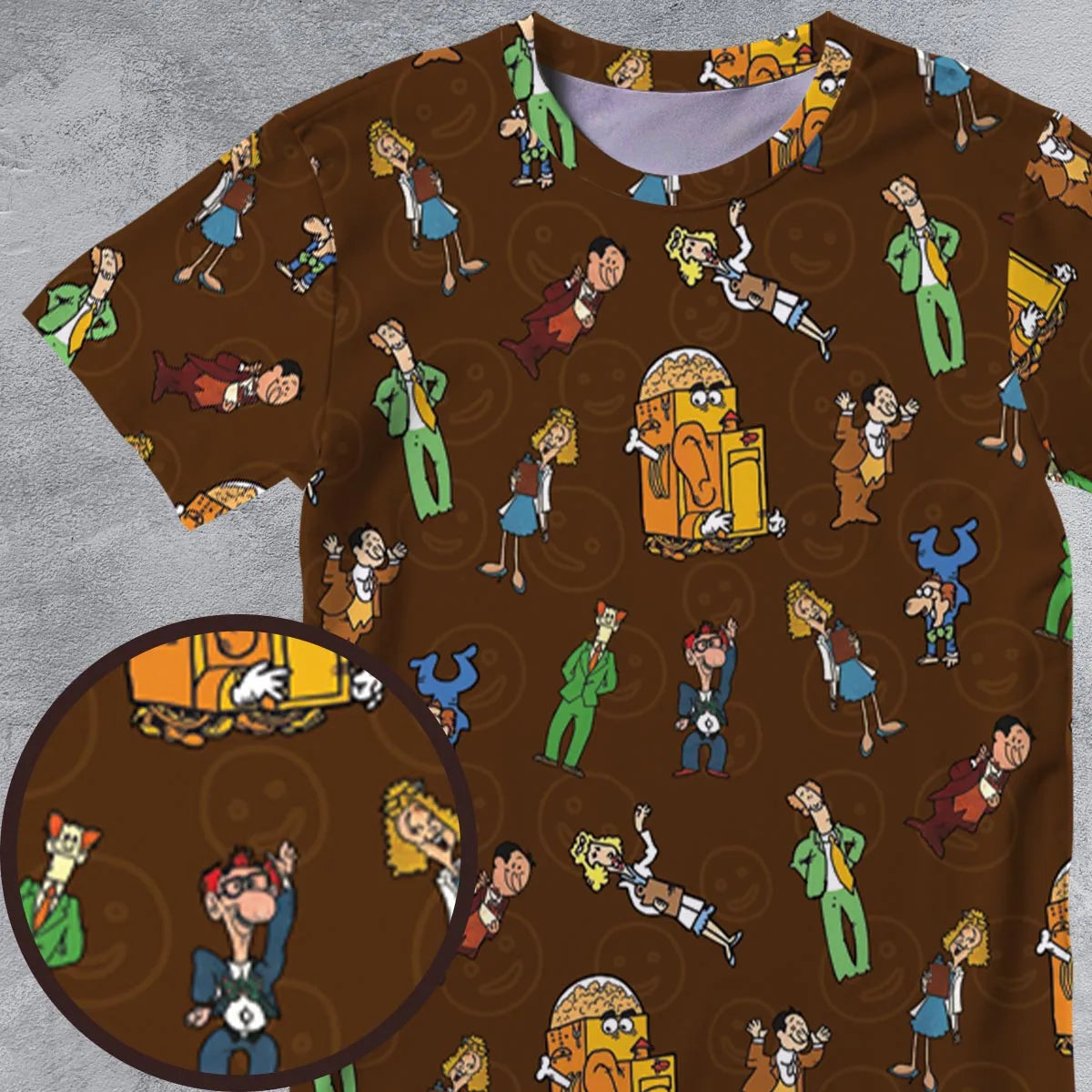 All-Over Print Unisex T-Shirt - UJ64HNKU