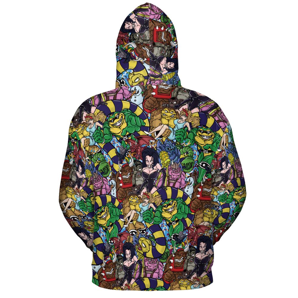 All-over Print Hoodie - 8B1J963N - - 4