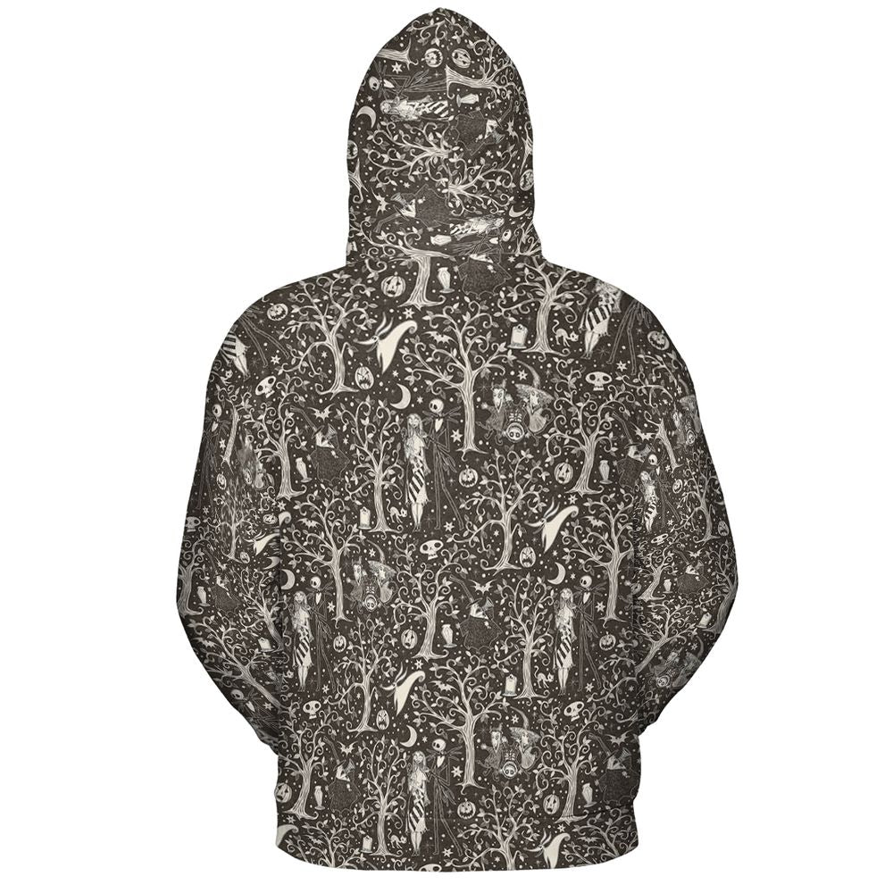 All-over Print Hoodie - 3BMAGU2W - - 4
