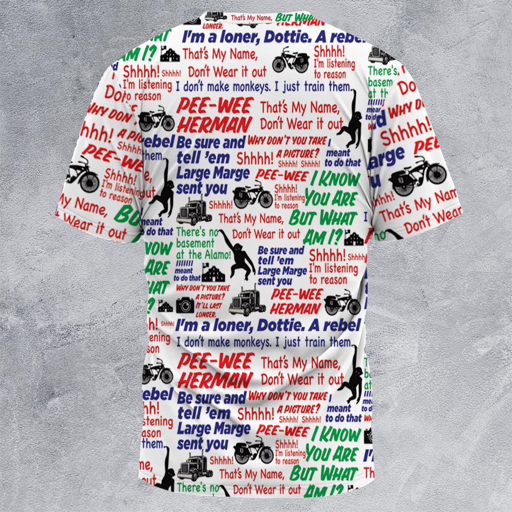 All-Over Print Unisex T-Shirt - H2ME9AZL - - 4