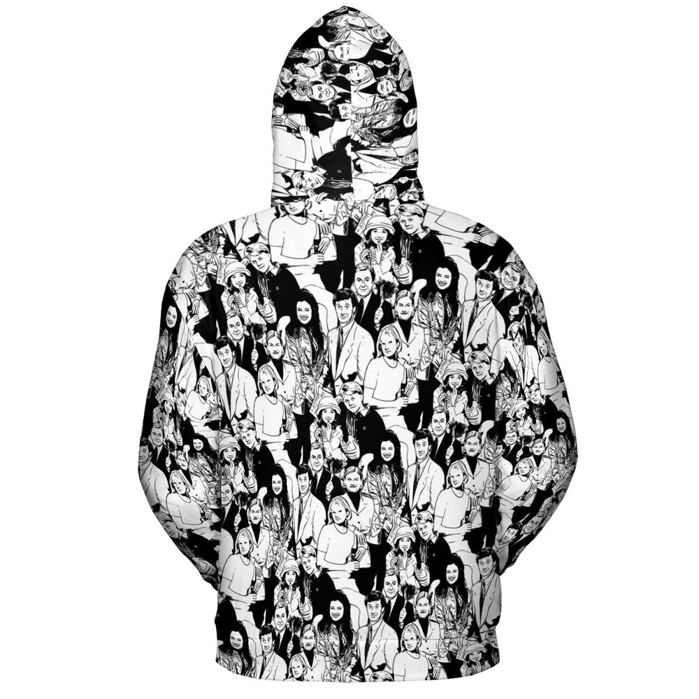 All-over Print Hoodie - A17PR3TY - - 4