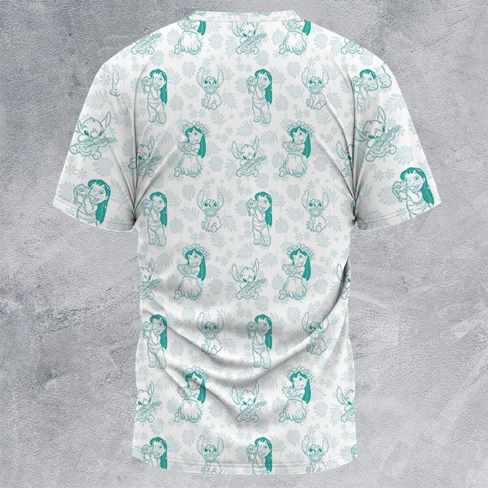 All-Over Print Unisex T-Shirt - 9814WE9R - - 4