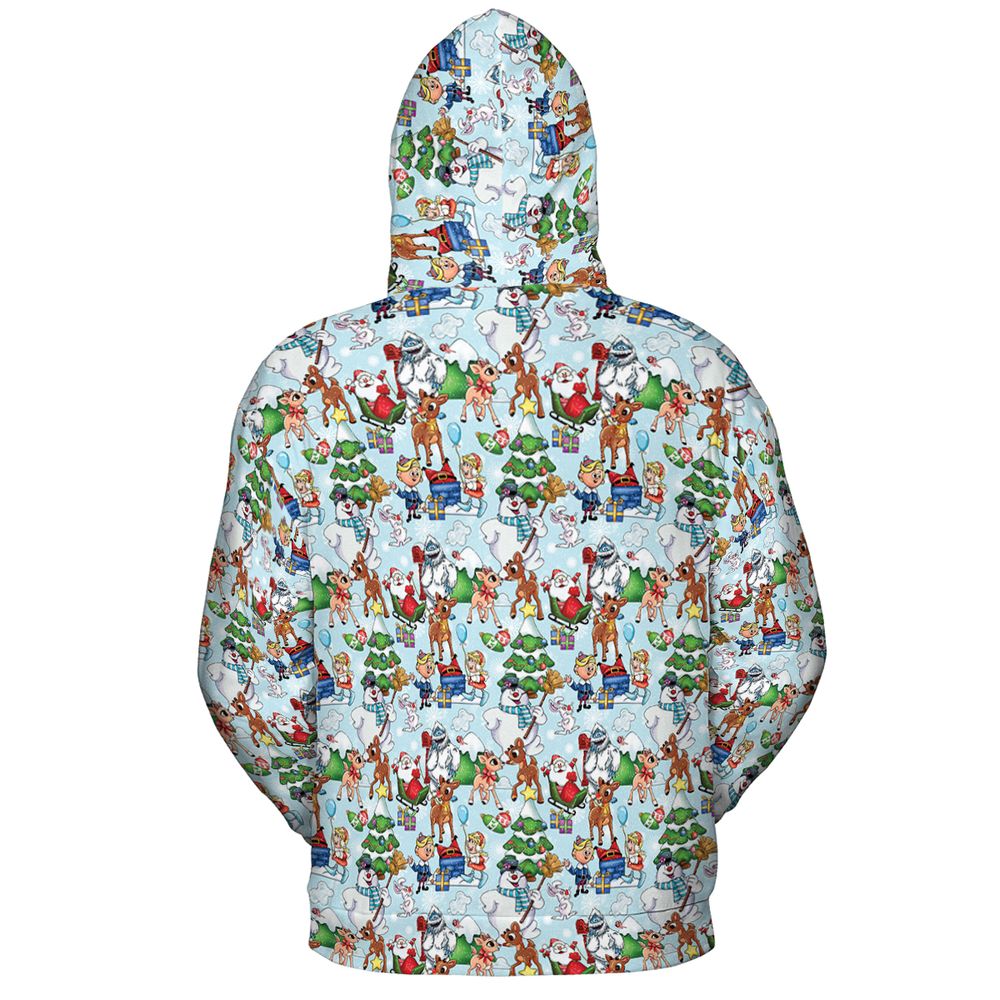 All-over Print Hoodie - UU1F6DLB - - 4
