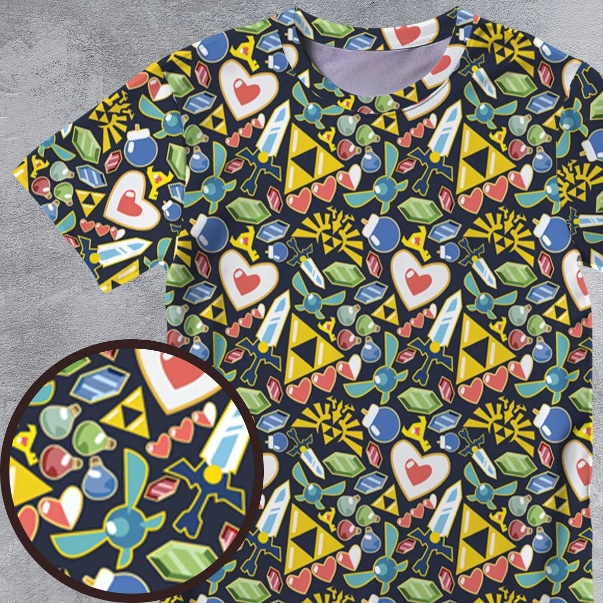 All-Over Print Unisex T-Shirt - P6AHLNBN
