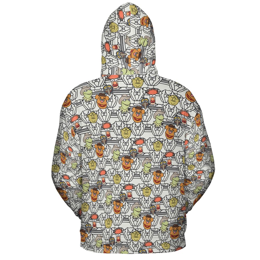 All-over Print Hoodie - WQSE65LD - - 4