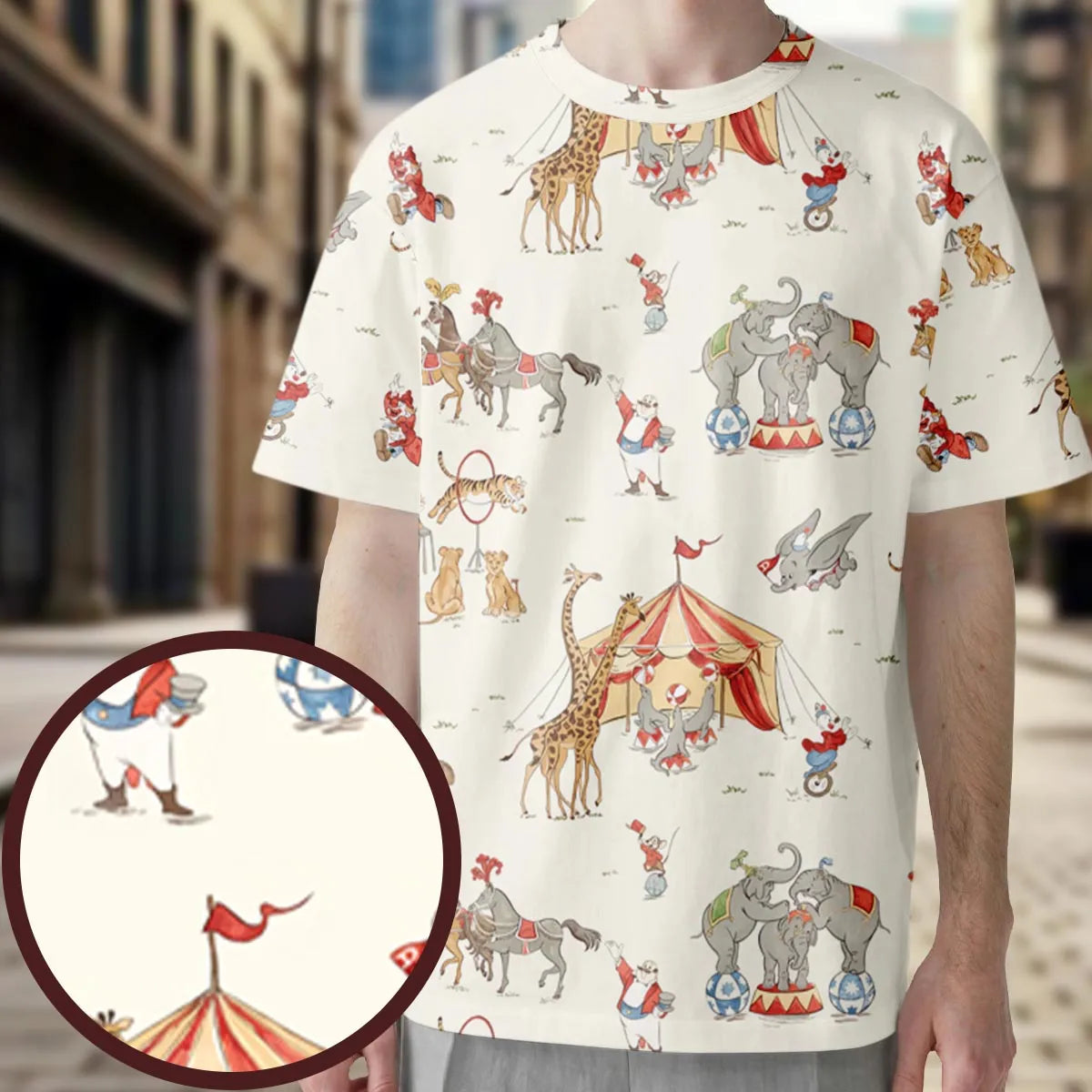 All-Over Print Unisex T-Shirt - V4MP74YN