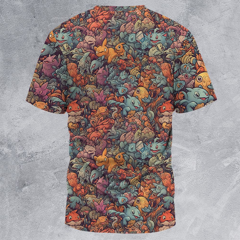 All-Over Print Unisex T-Shirt - K7DPJVDM - - 4