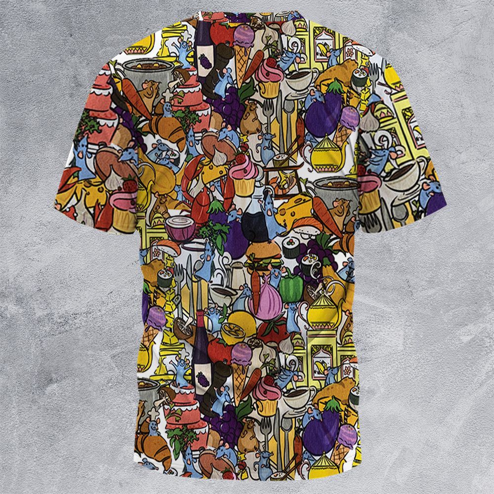 All-Over Print Unisex T-Shirt - T42HXELM - - 4