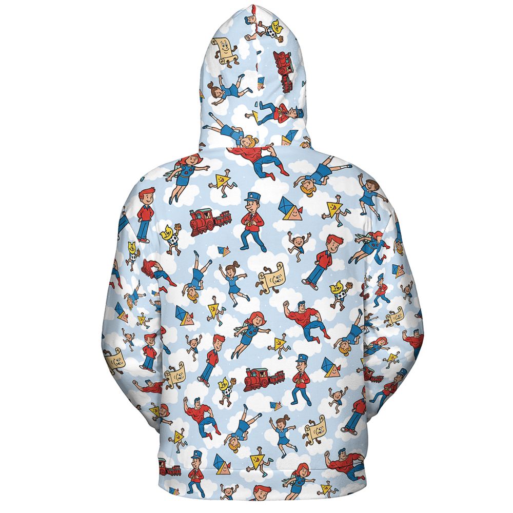 All-over Print Hoodie - TUAZWPR8 - - 4
