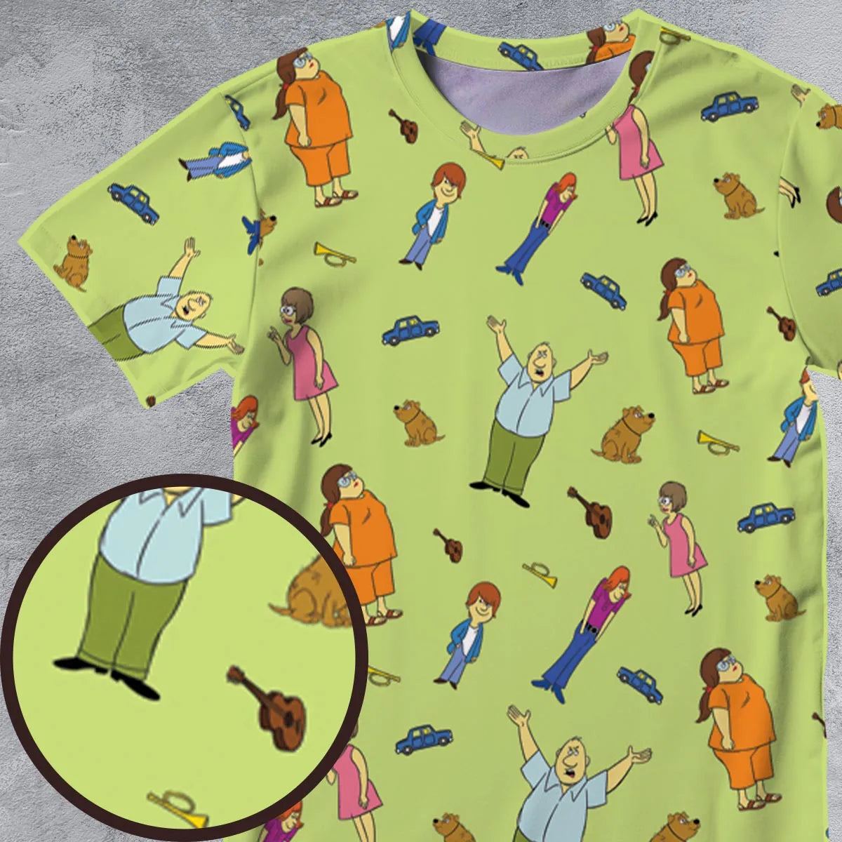 All-Over Print Unisex T-Shirt - EWVFYT56