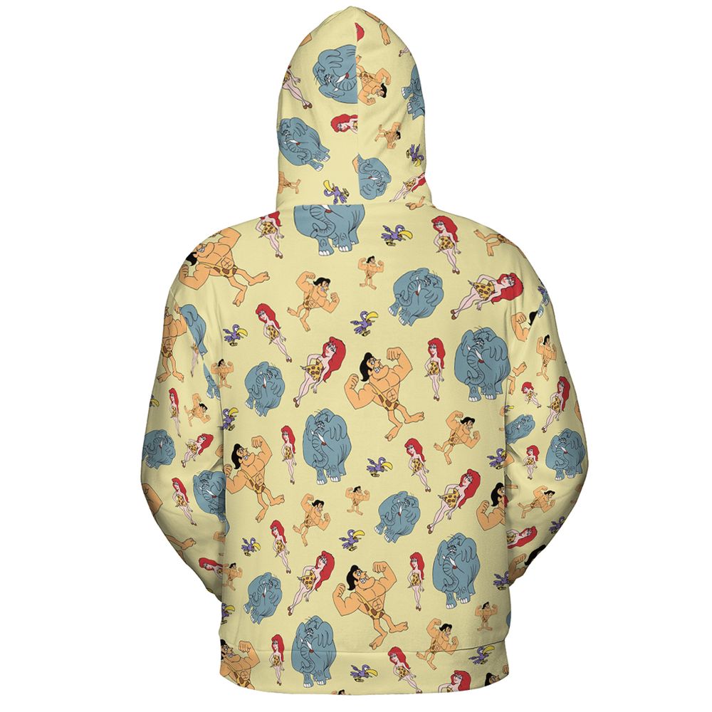 All-over Print Hoodie - XHSUEKQJ - - 4