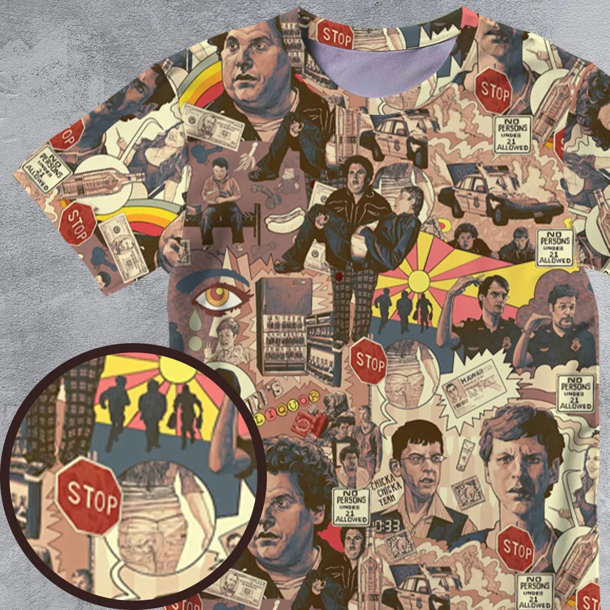 All-Over Print Unisex T-Shirt - 4Z4X24LZ