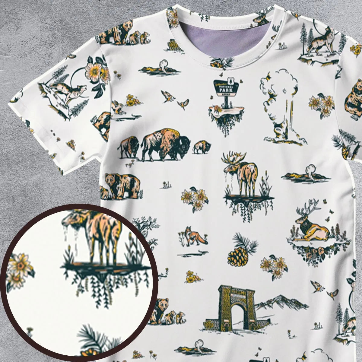 All-Over Print Unisex T-Shirt - DYBY7QT3