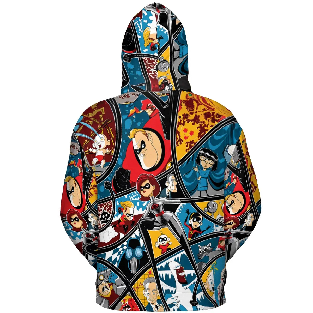 All-over Print Hoodie - F5ZQGXVB