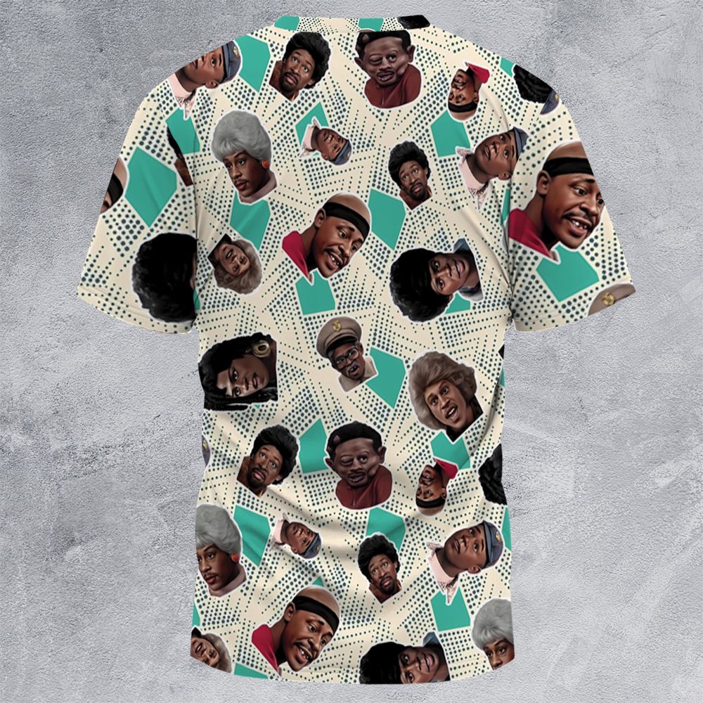 All-Over Print Unisex T-Shirt - 8PTL28EC - - 4