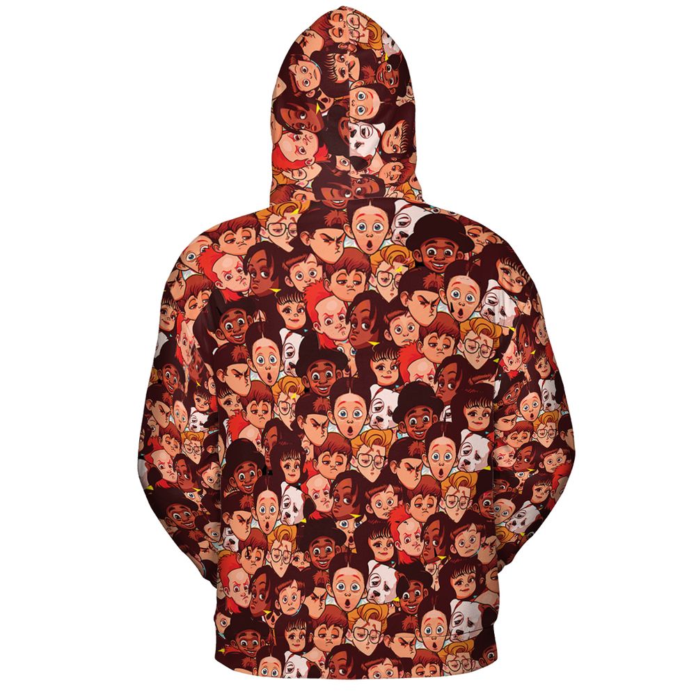 All-over Print Hoodie - N1GBHR3S - - 4