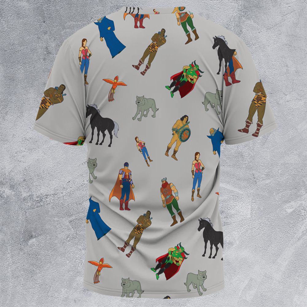All-Over Print Unisex T-Shirt - TN491R73 - - 4