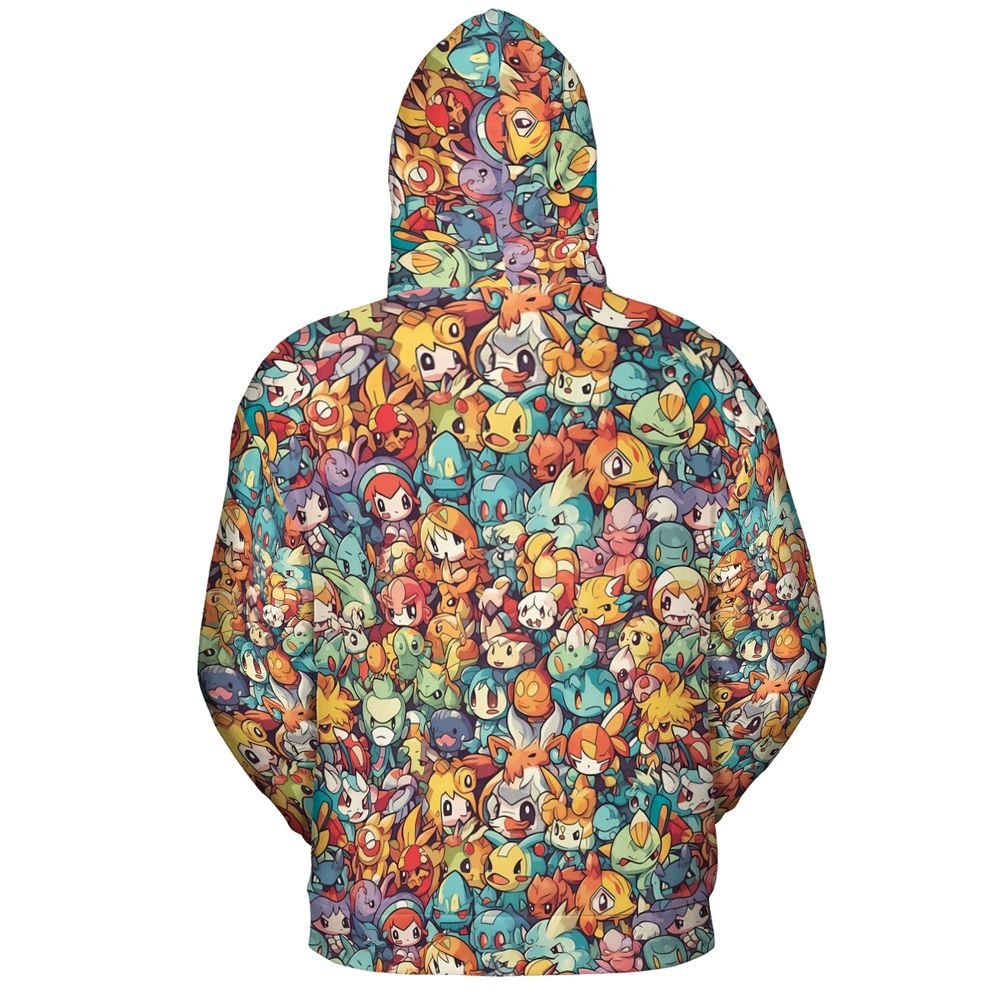 All-over Print Hoodie - 58DQKZSV - - 4