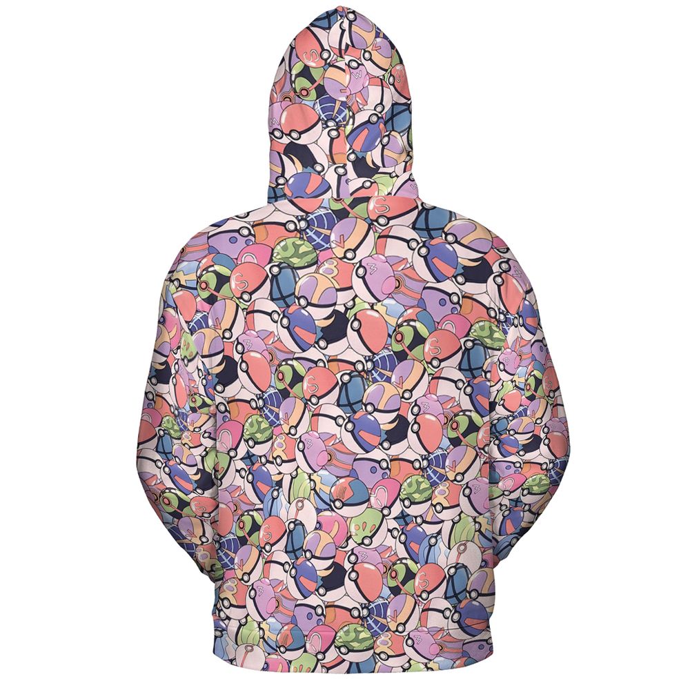 All-over Print Hoodie - A896CSVB - - 4