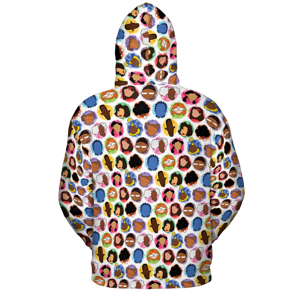 All-over Print Hoodie - 2E2X689H - - 4