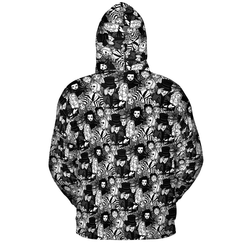 All-over Print Hoodie - 6WJ8JFXE - - 4