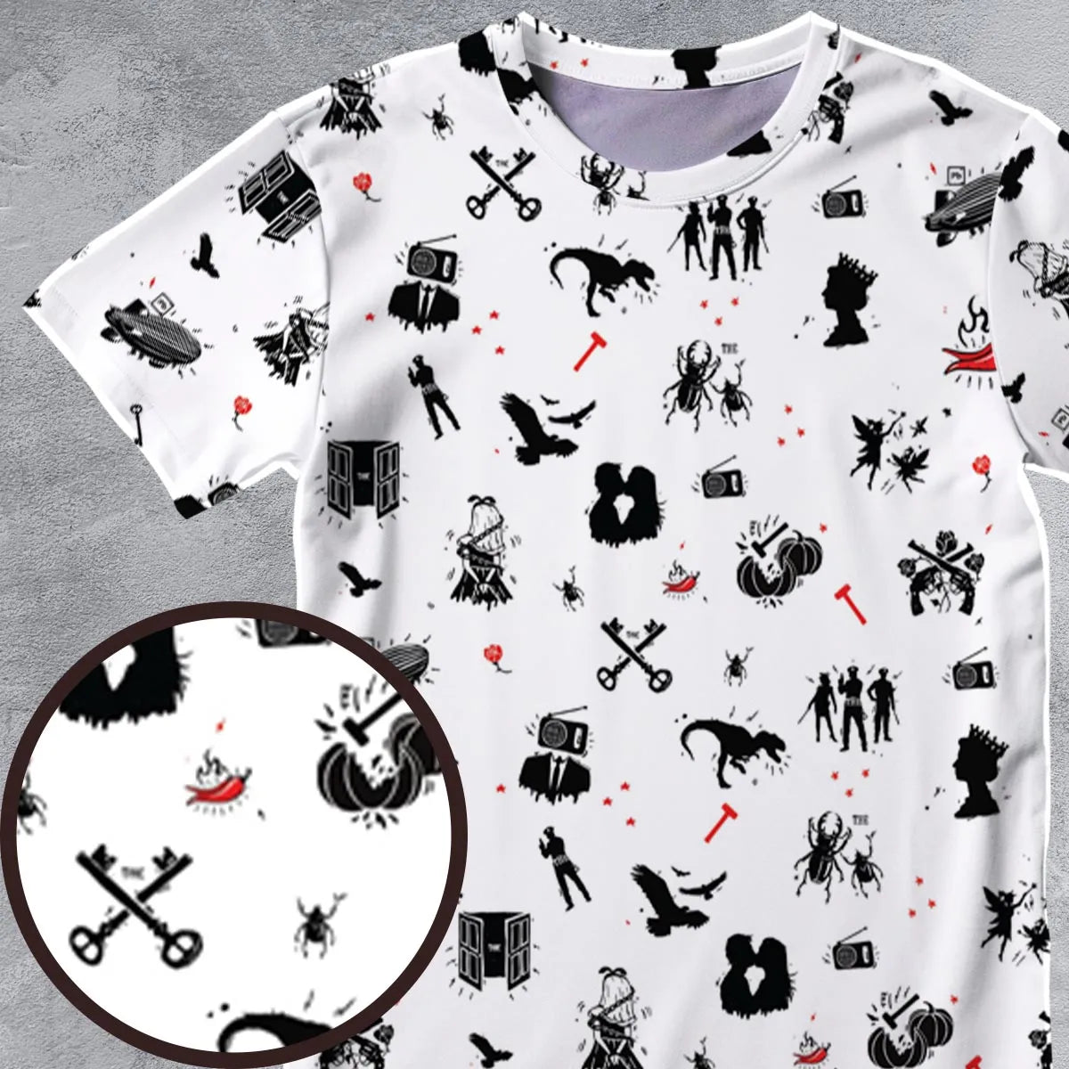 All-Over Print Unisex T-Shirt - J7C4NT6E