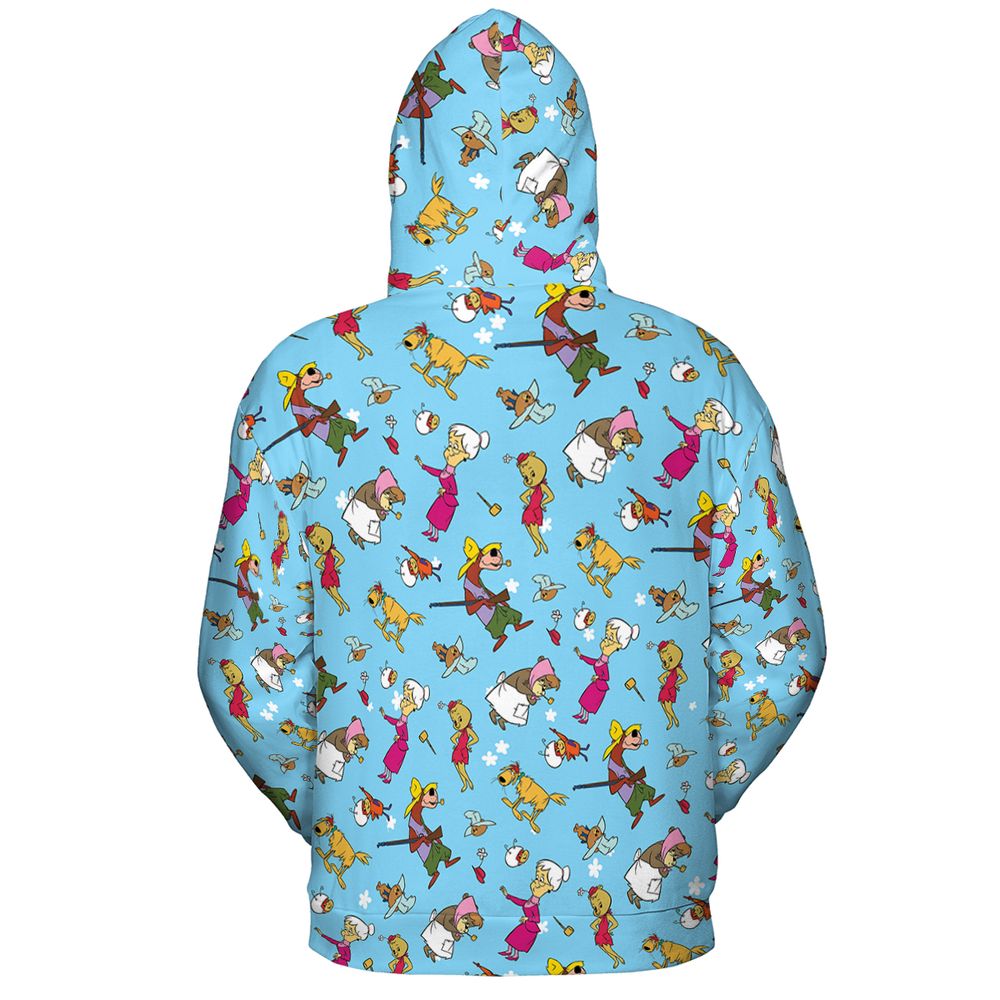 All-over Print Hoodie - MQ96B1P6 - - 4