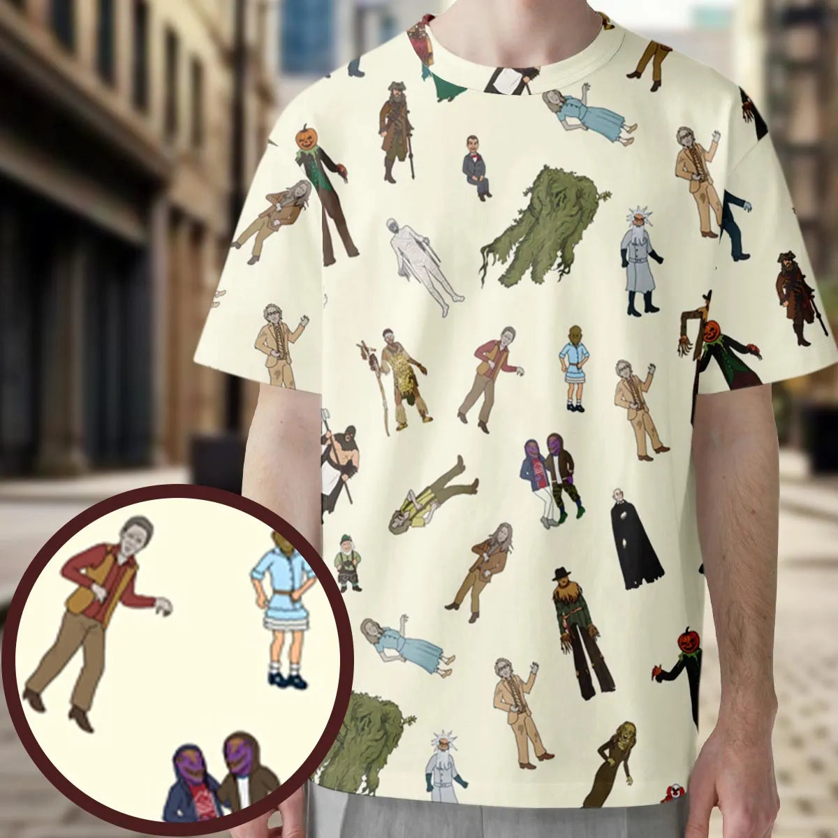 All-Over Print Unisex T-Shirt - UWV5LBVJ