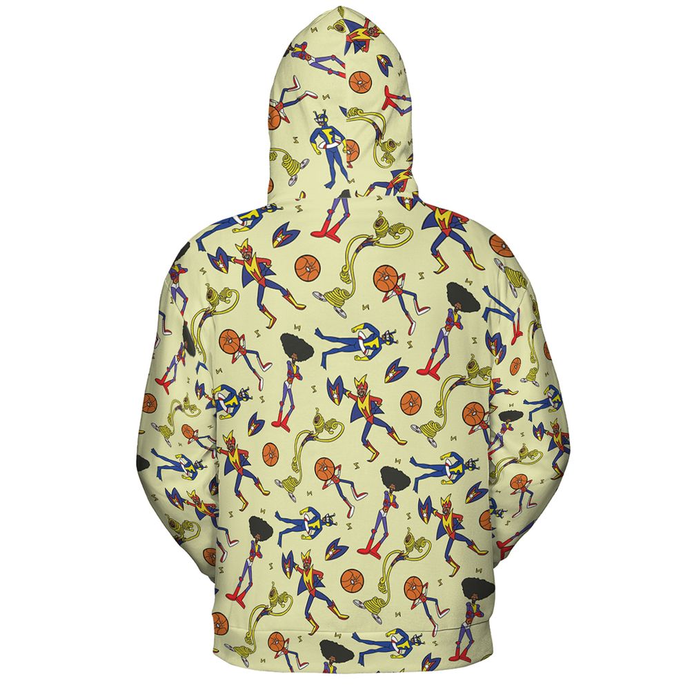All-over Print Hoodie - DXFDCUTN - - 4