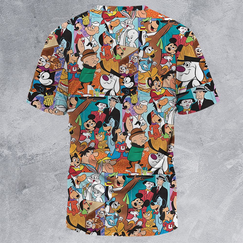 All-Over Print Unisex T-Shirt - 7BZZLWFA - - 4