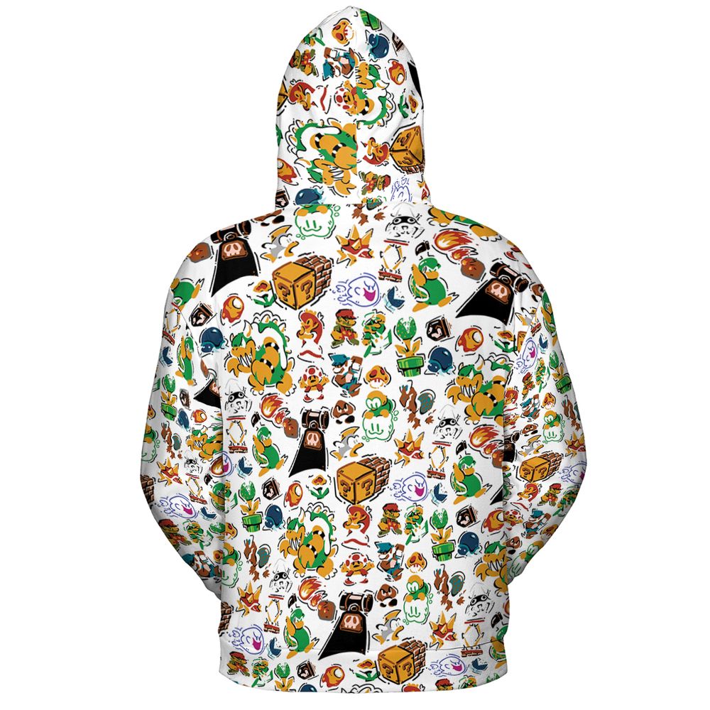 All-over Print Hoodie - EW67QG1L - - 4