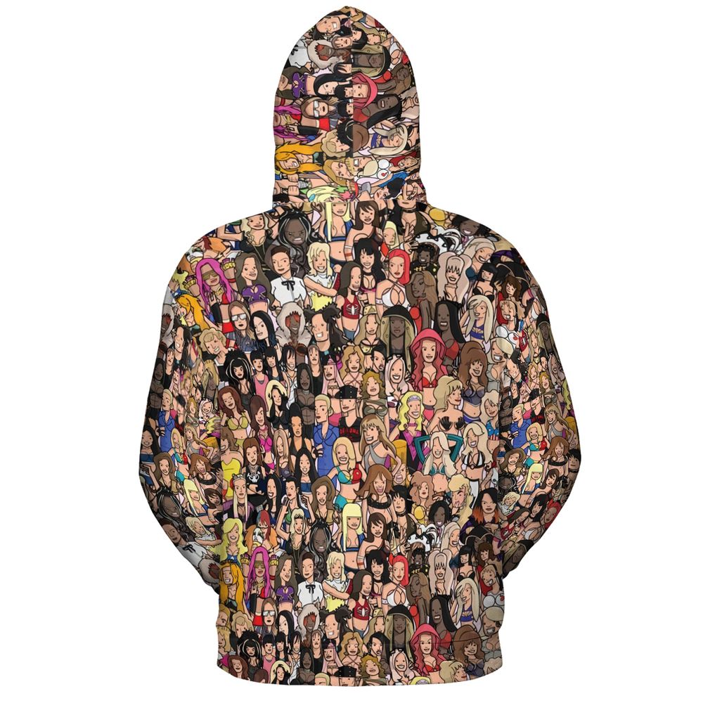 All-over Print Hoodie - N2964NA3 - - 4