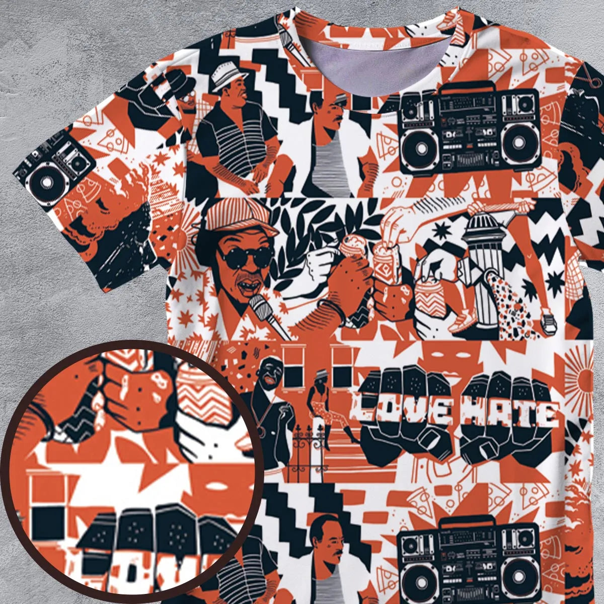 All-Over Print Unisex T-Shirt - RD77ME8S
