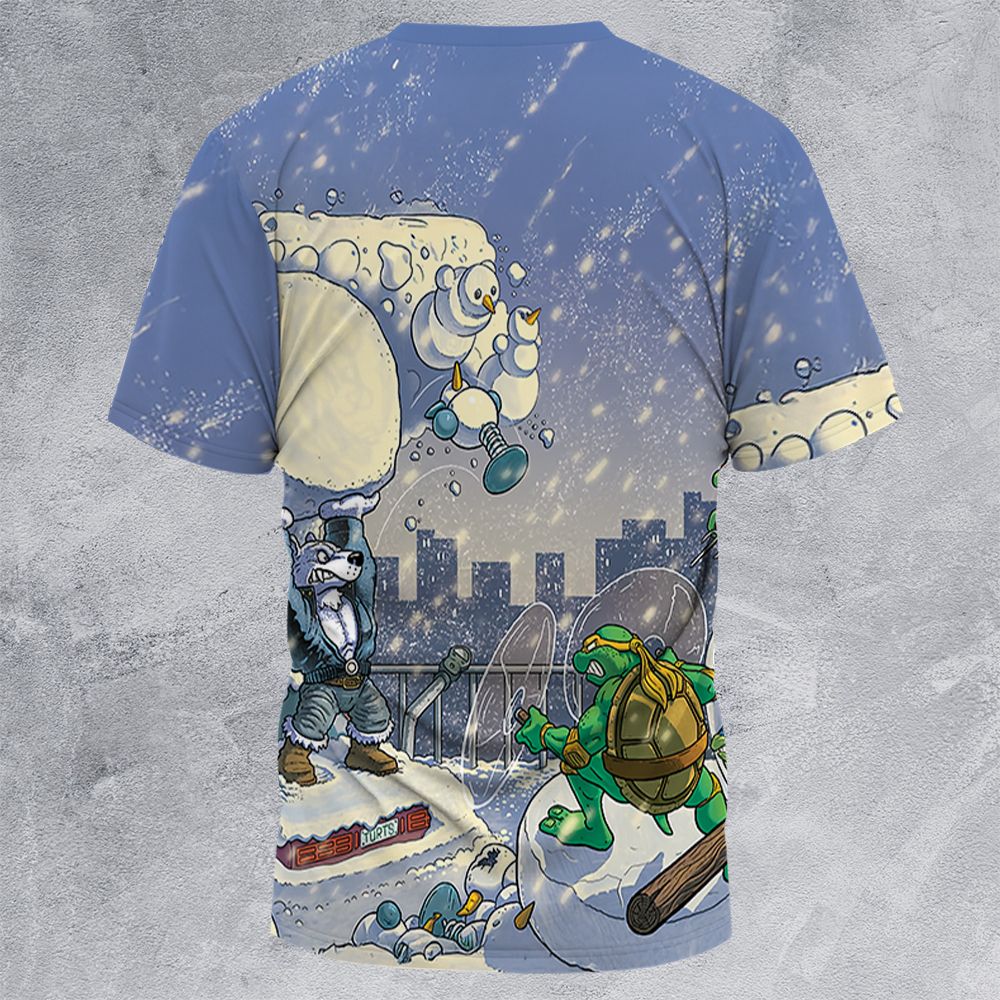 All-Over Print Unisex T-Shirt - VT4V166T - - 4