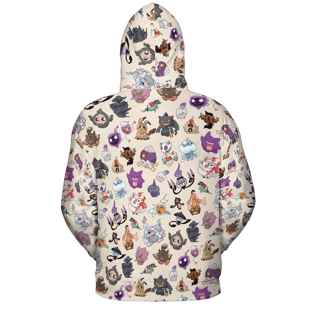 All-over Print Hoodie - MXKPYTNT - - 4